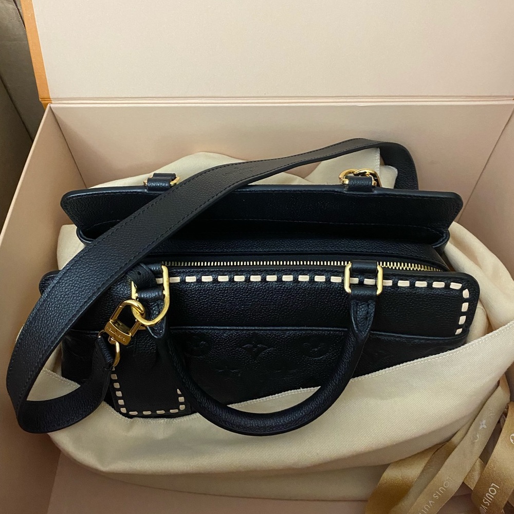 Louis Vuitton Vosges MM Empreinte Noir Authentic